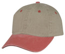 Classic Washed Cotton Pigment Dyed Vintage 6 Panel Low Crown Baseball Caps Hats-Serve The Flag 13 image