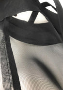 Clear Micro Mesh Shopping Tote Bag Transparent Book School Concerts Stadium Tsa-Serve The Flag 6 image