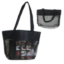 Clear Micro Mesh Shopping Tote Bag Transparent Book School Concerts Stadium Tsa-Serve The Flag 1 image
