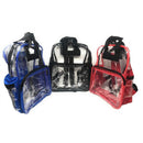 Clear Transparent Backpack Book Bag School Stadium Security Tsa Travel Rally 12X15inch-Serve The Flag 11 image