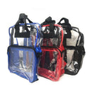 Clear Transparent Backpack Book Bag School Stadium Security Tsa Travel Rally 12X15inch-Serve The Flag 12 image