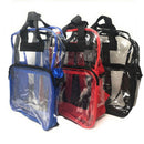 Clear Transparent Backpack Book Bag School Stadium Security Tsa Travel Rally 12X15inch-Serve The Flag 13 image