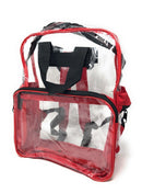 Clear Transparent Backpack Book Bag School Stadium Security Tsa Travel Rally 12X15inch-Serve The Flag 22 image