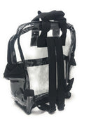 Clear Transparent Backpack Book Bag School Stadium Security Tsa Travel Rally 12X15inch-Serve The Flag 28 image