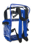 Clear Transparent Backpack Book Bag School Stadium Security Tsa Travel Rally 12X15inch-Serve The Flag 9 image