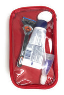 Clear Window Bag Purse Travel Kit Organizer Tsa Accessories Toiletry Cosmetics Makeup-Serve The Flag 11 image