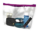 TSA Friendly Unisex Toiletry Clear Cosmetics Pouch Bags Travel Airport Security-Serve The Flag 11 image