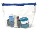 TSA Friendly Unisex Toiletry Clear Cosmetics Pouch Bags Travel Airport Security-Serve The Flag 1 image
