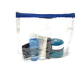 TSA Friendly Unisex Toiletry Clear Cosmetics Pouch Bags Travel Airport Security-Serve The Flag
