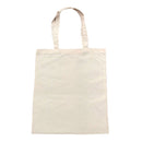 Cotton Plain Reusable Grocery Shopping Tote Bags Natural Eco Friendly 14 X 16inch-Serve The Flag 1 image