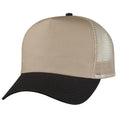 Cotton Twill Baseball Mesh Trucker 5 Panel Constructed Hats Caps-Serve The Flag