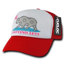 Cuglog 5 Panel California Love Foam Trucker Baseball Hat Cap California Bear-Serve The Flag 39 image
