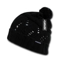 Cuglog Ben Nevis Cuffed Slouchy Beanies Big Fuzzy Ball Style Winter Caps Hats-Serve The Flag