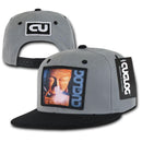 Cuglog Matreya Smoking Buddha Patch 6 Panel Flat Bill Snapback Caps Hats-Serve The Flag 11 image
