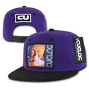 Cuglog Matreya Smoking Buddha Patch 6 Panel Flat Bill Snapback Caps Hats-Serve The Flag 12 image