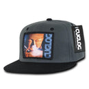 Cuglog Matreya Smoking Buddha Patch 6 Panel Flat Bill Snapback Caps Hats-Serve The Flag 9 image