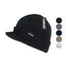 Cuglog Ribbed Knit Cuffed Double Lined Gi Visor Beanies Warm Winter Cap Hat-Serve The Flag 1 image