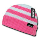Cuglog Sailor Beanies Colorful Striped Cuffed Cable Knit Skull Caps Hats Winter-Serve The Flag 5 image