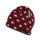 Cuglog Thor Polka Dotted Beanies Lined Knit Winter Caps Hats Ski Skull-Serve The Flag 5 image