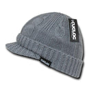 Cuglog Warm Winter Sweater Beanies Cable Knit Visor Gi Skull Caps Hats-Serve The Flag 6 image