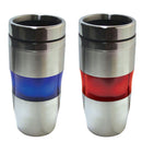 Cup Mug Bottle Tumbler Stainless Steel Thumb-Slide Closure Hot Cold Drinks 20 oz-Serve The Flag 3 image