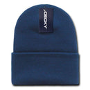 Decky 1 Dozen Beanies Cuffed Long Acrylic Ski Skull Winter Wholesale Lot-Serve The Flag 6 image