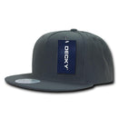 Decky Acrylic Retro Flat Bill Snapback 5 Panel Baseball Caps Hats Unisex-Serve The Flag 17 image