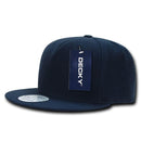 Decky Acrylic Retro Flat Bill Snapback 5 Panel Baseball Caps Hats Unisex-Serve The Flag 9 image