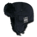 Decky Aviator Bomber Soft Faux Fur Ear Flap Hat Cap Winter Ski Trooper Trapper-Serve The Flag 4 image