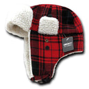 Decky Aviator Bomber Soft Faux Fur Ear Flap Hat Cap Winter Ski Trooper Trapper-Serve The Flag 8 image