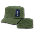 Decky Bdu G.I. US Military Patrol Cadet Army Distressed Fitted Hats Caps-Serve The Flag