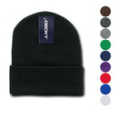 Decky Beanies Cuffed Knit Ski Skull Caps Hats Snug Warm Winter Unisex-Serve The Flag 1 image