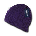 Decky Beanies Soft Stretchy Braided Knit Hats Caps Ski Warm Winter-Serve The Flag