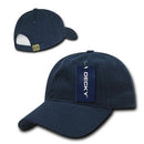 Decky Blank Brushed Bull Denim Cotton Dad Caps Hats-Serve The Flag 18 image