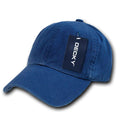 Decky Blank Polo Dad Hats Caps Solid Plain Washed 8 Colors-Serve The Flag