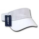 Decky Blank Summer Brushed Cotton Visor Hook And Loop Unisex Sports Golf Sun-Serve The Flag 2 image