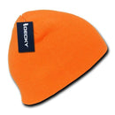 Decky Bright Neon Short Uncuff Beanies Caps Hats Knit Ski Skull Snowboard Winter-Serve The Flag 8 image