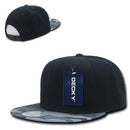 Decky Retro Camouflage Camo Skin Flat Bill Hats Caps 6 Panel Snapback-Serve The Flag 7 image