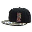 Decky Camouflage Hybricam Bil 6 Panel Snapback Baseball Caps Hats-Serve The Flag 6 image