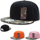 Decky Camouflage Hybricam Bil 6 Panel Snapback Baseball Caps Hats-Serve The Flag 2 image