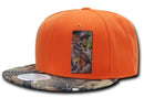 Decky Camouflage Hybricam Bil 6 Panel Snapback Baseball Caps Hats-Serve The Flag 10 image