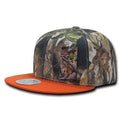 Decky Camouflage Hybricam Retro Flat Bill Snapback Baseball Caps Hats-Serve The Flag