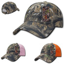 Decky Camouflage Relaxed Hybricam 6 Panel Hunting Army Cotton Caps Hats-Serve The Flag 2 image