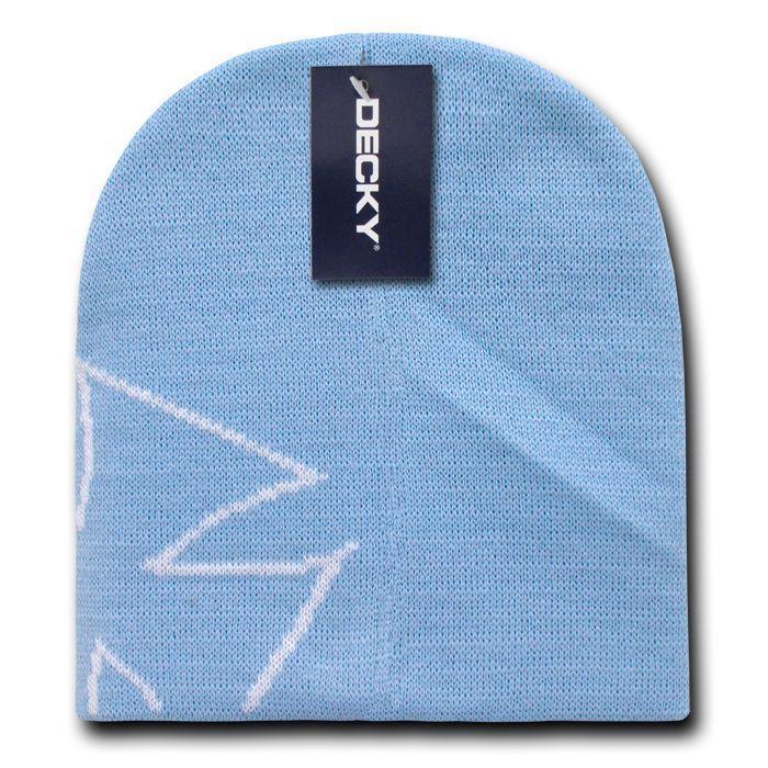 Decky Chopper Biker Iron Cross Logo Beanies Caps Hats Ski