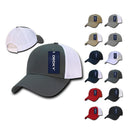 Decky Classic 6 Panel Low Crown Air Mesh Curved Bill Baseball Trucker Caps Hats-Serve The Flag 2 image