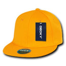 Decky Classic Retro Flat Bill Flex 6 Panel Fitted Baseball Caps Hats-Serve The Flag 24 image