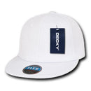 Decky Classic Retro Flat Bill Flex 6 Panel Fitted Baseball Caps Hats-Serve The Flag 30 image