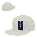 Decky Classic Retro Flat Bill Flex 6 Panel Fitted Baseball Caps Hats-Serve The Flag 20 image