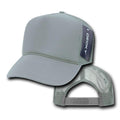 Decky Classic Trucker Hats Caps Foam Mesh Two Tone Blank Plain Solid Snapback-Serve The Flag