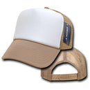 Decky Classic Trucker Hats Caps Foam Mesh Two Tone Blank Plain Solid Snapback-Serve The Flag 19 image